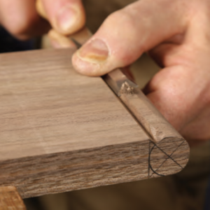 Video: Breaking down drop-leaf table joinery